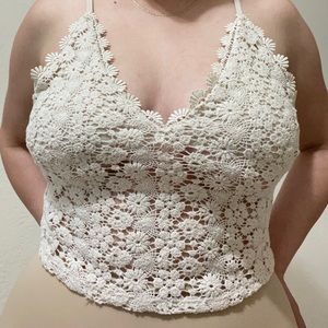 Crochet tank top